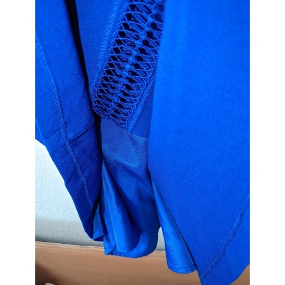 NWT Nordstrom Adelyn Rae Royal Blue Medium Lace Dress - Picture 6 of 10